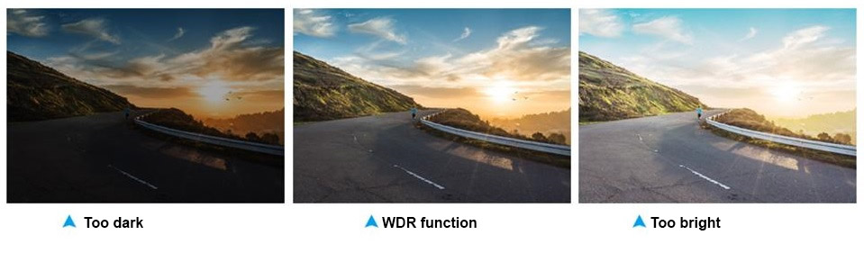 WDR - широк динамичен диапазон - камери за автомобили