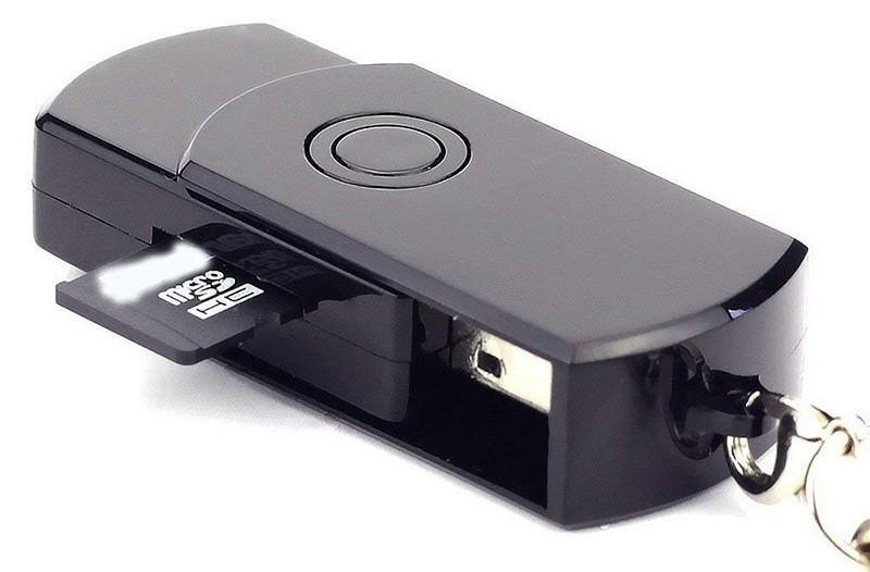 USB флашка шпионска камера с микрофон