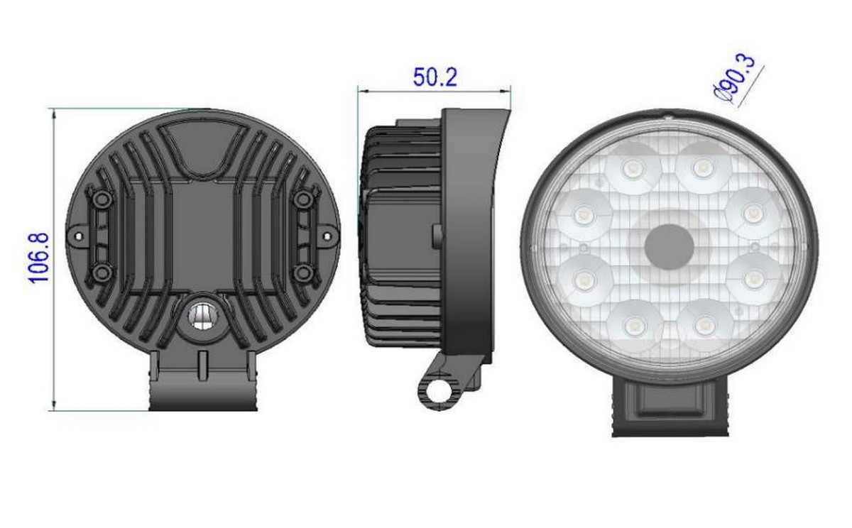 работеща камера за заден ход и led светлина