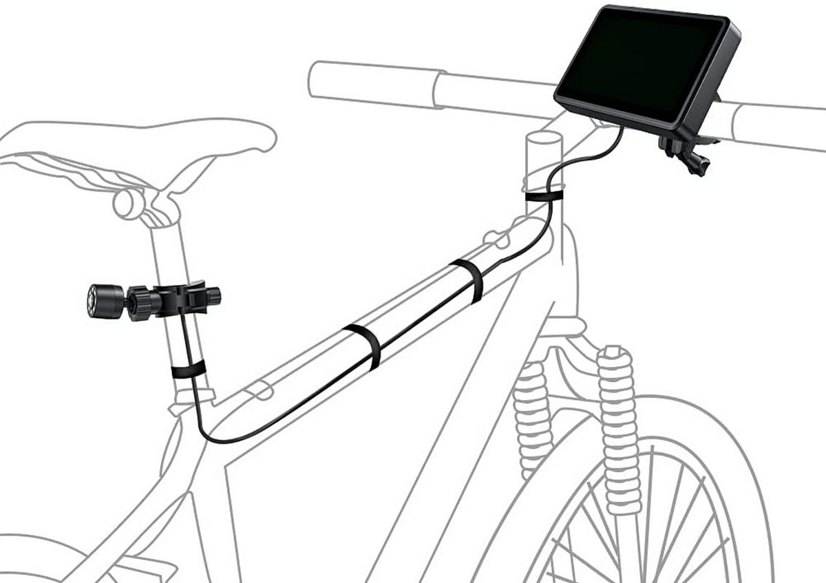 монтаж на велосипедни камери и монитори