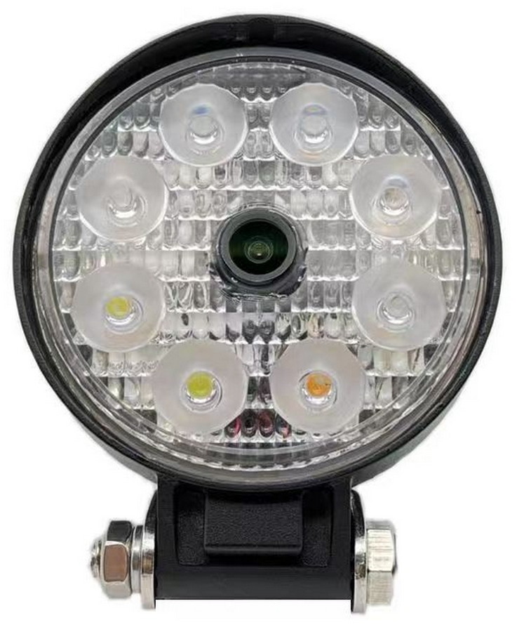 Комбинирана камера (работна или заден ход) с FULL HD + работеща мощна LED светлина