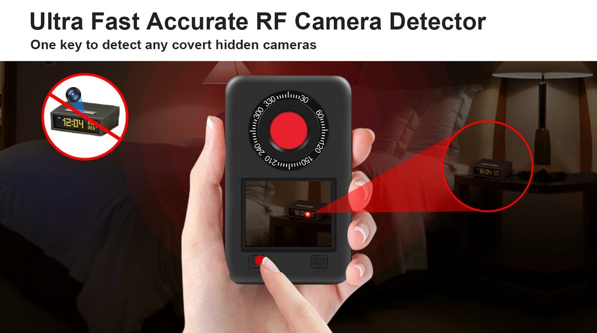 camera detector - професионално откриване на скрити камери