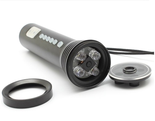 камера с LED фенерче + mp3