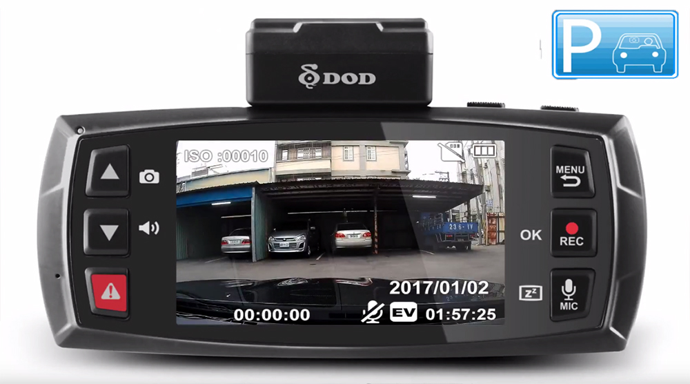 Ls475w автомобилен dvr + режим на паркиране