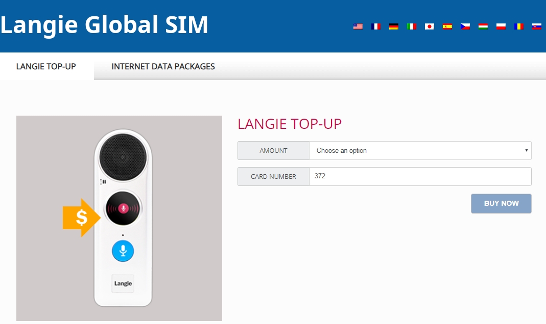 3G LANGIE SIM карта