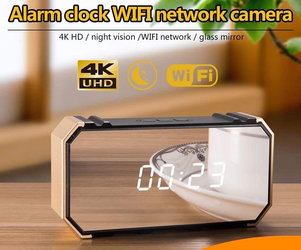 4K wifi камера в будилник