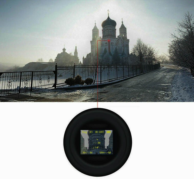 бинокъл със сензор CMOS камера