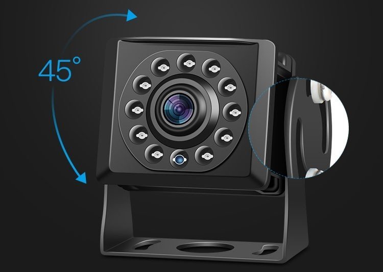комплект ahd камера за паркиране на заден ход с IR LED нощно виждане
