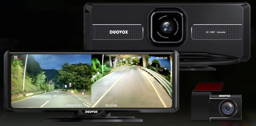 автомобилна видеокамера duovox v9