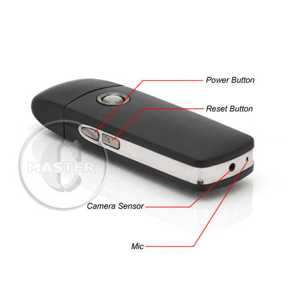 Шпионска камера в USB ключ с детекция на движение