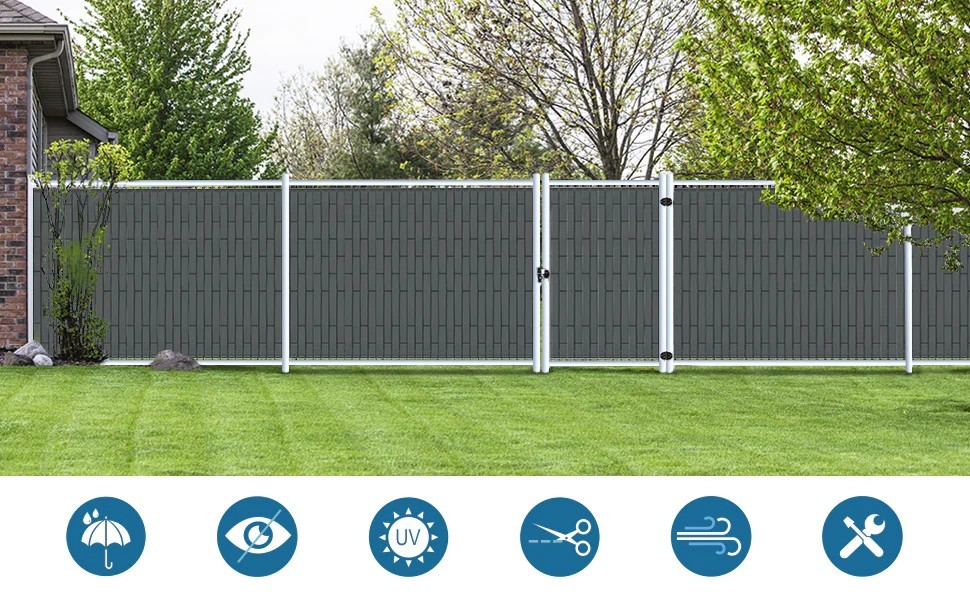 PVC ламели за ограда - засенчващи ленти