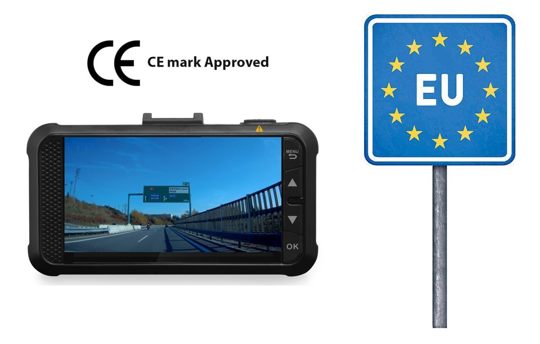 Сертифицирана CE камера за кола за ЕС - камери за кола