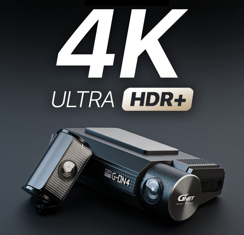 4K камера за кола с двоен GPS поток на живо